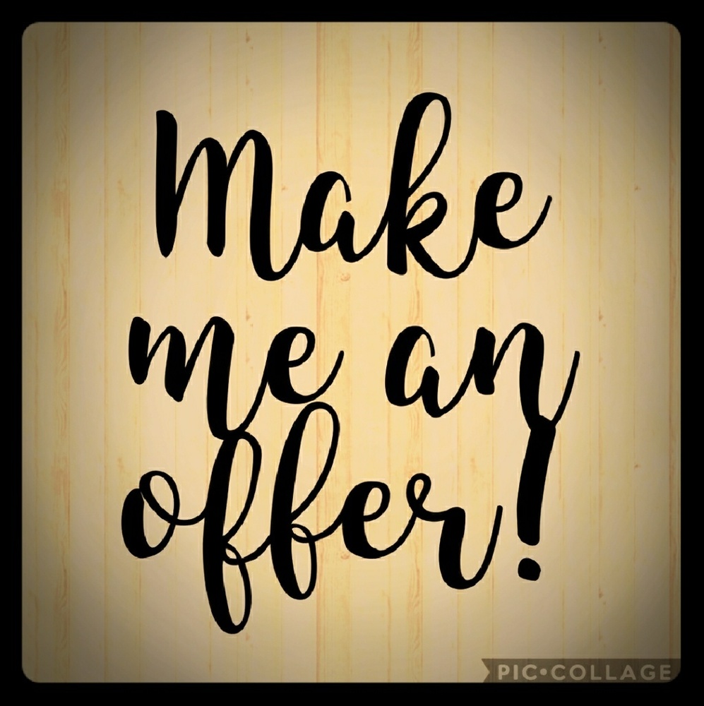 Make offer on all items bundle up to save